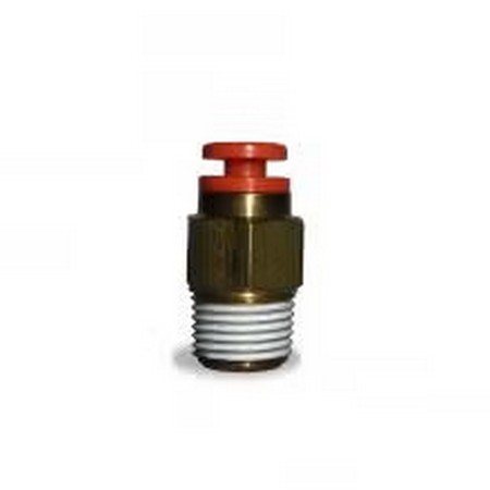VEL&nbsp;016164 :  PUSH-LOCK MALE CONNECTOR 3/8 x 1/4 for large image VEL016164